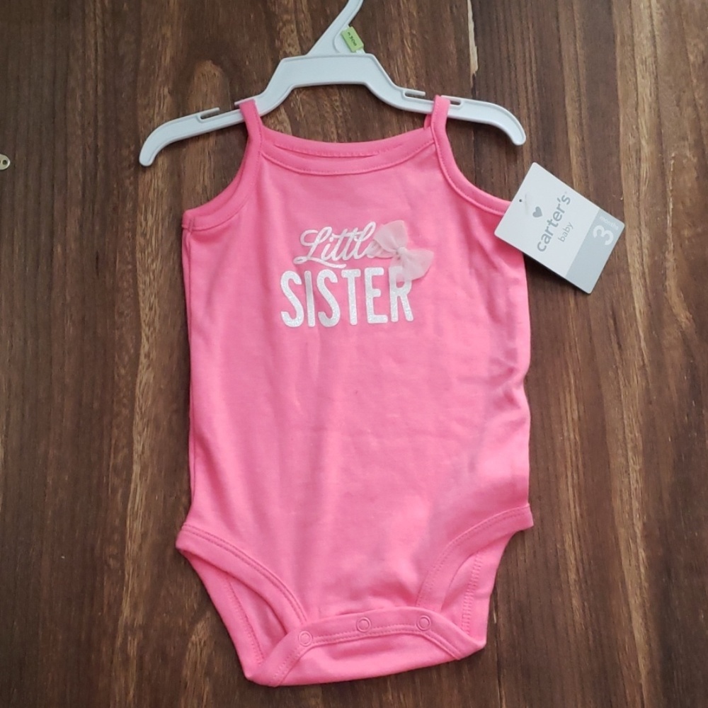 Carter's Little Sister Bodysuit 3 months